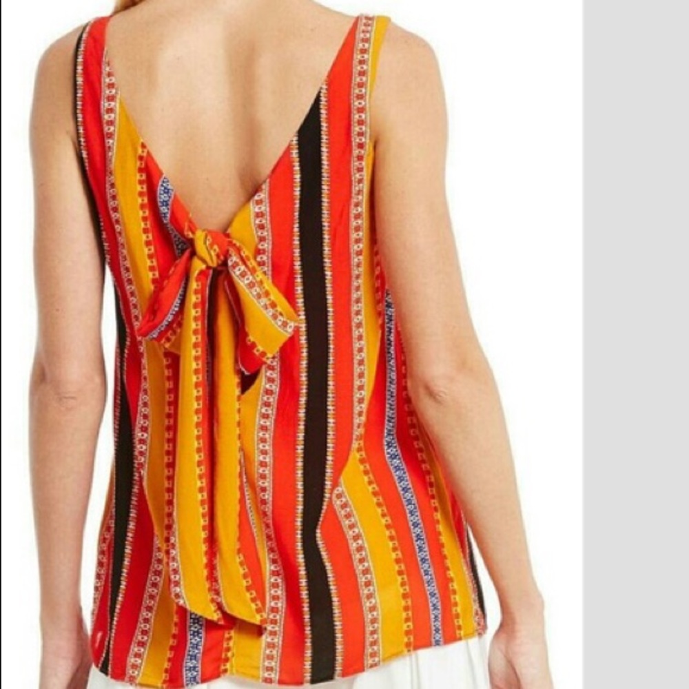 Gianni Bini Jordan Tie Back Tank